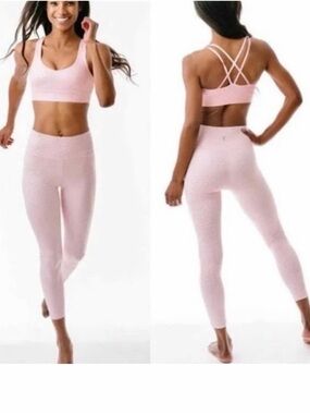 Zyia Active NWT Pink Leopard Unicorn Light N Tight Hi-Rise 7/8 24" Size 12